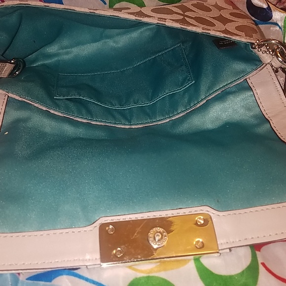 Gray Coach Wristlet Clutch - Picture 4 of 4